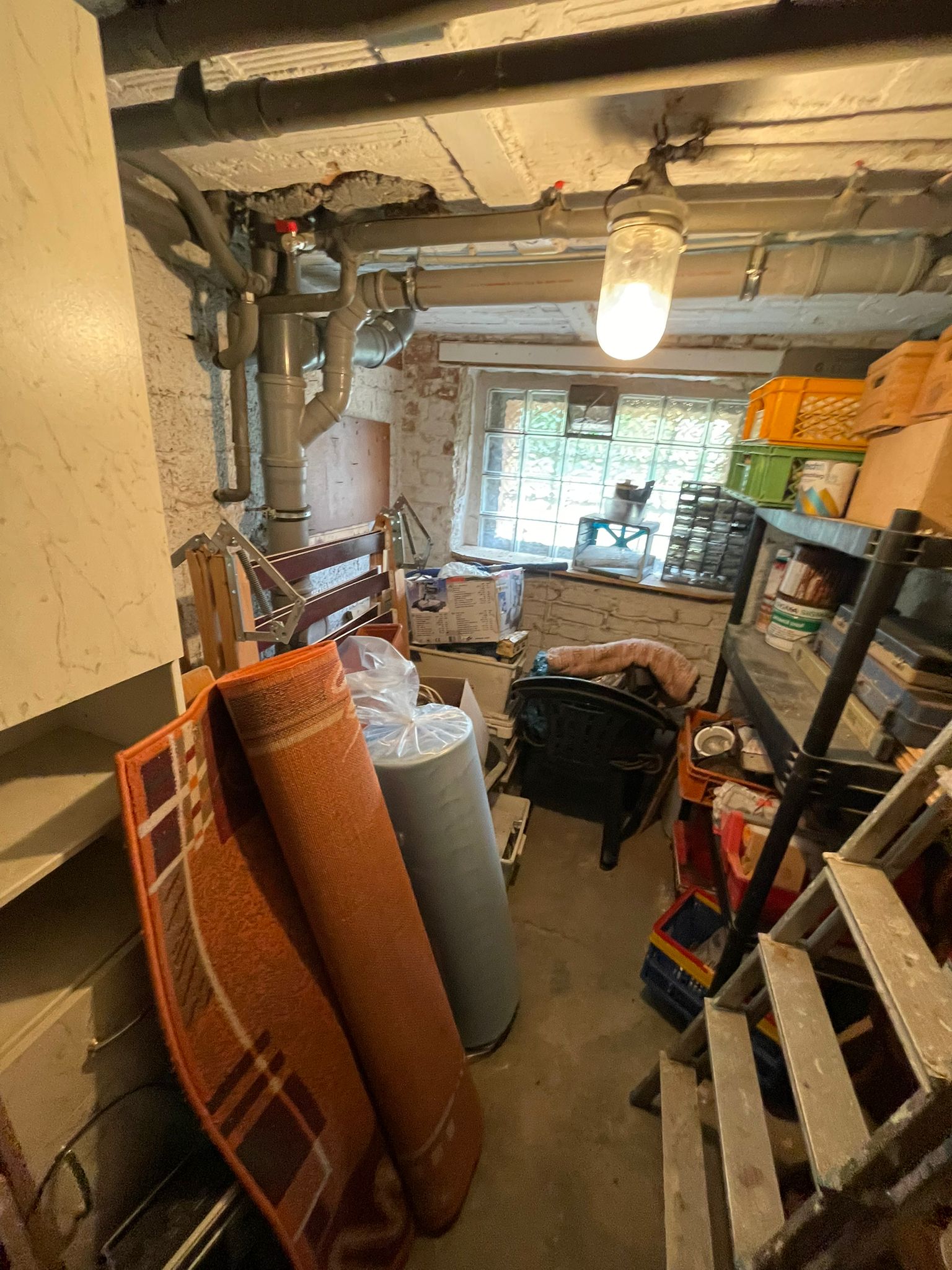 Vorher – Wohnzimmer-Entrümpelung